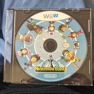 “Nintendo Land” for the Wii U.  Disc only.
